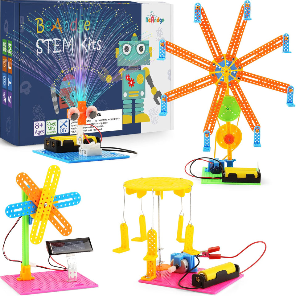 BeAndge 4-in-1 engineering ferris wheel demonstrates hands-on learning
