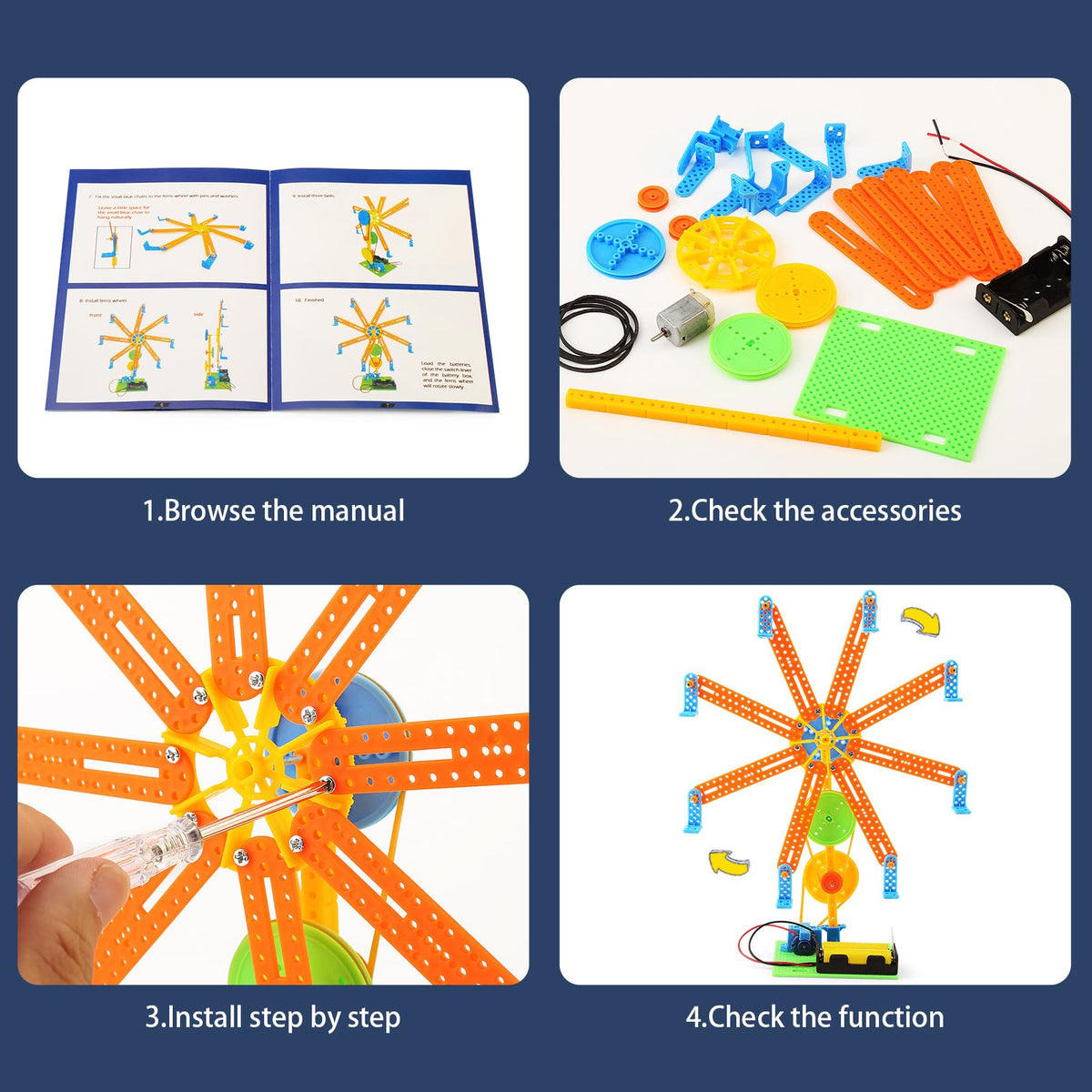 BeAndge safe materials for 8+ years ensure kid-friendly crafting