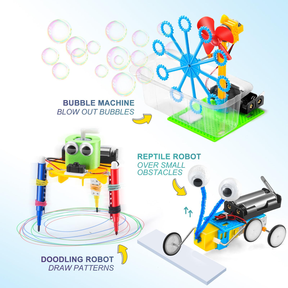 BeAndge STEM Kit balance car demonstrates motion and problem-solving during play.