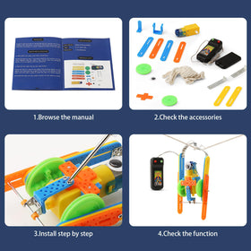 BeAndge screwdriver and tools simplify kit assembly and tinkering.