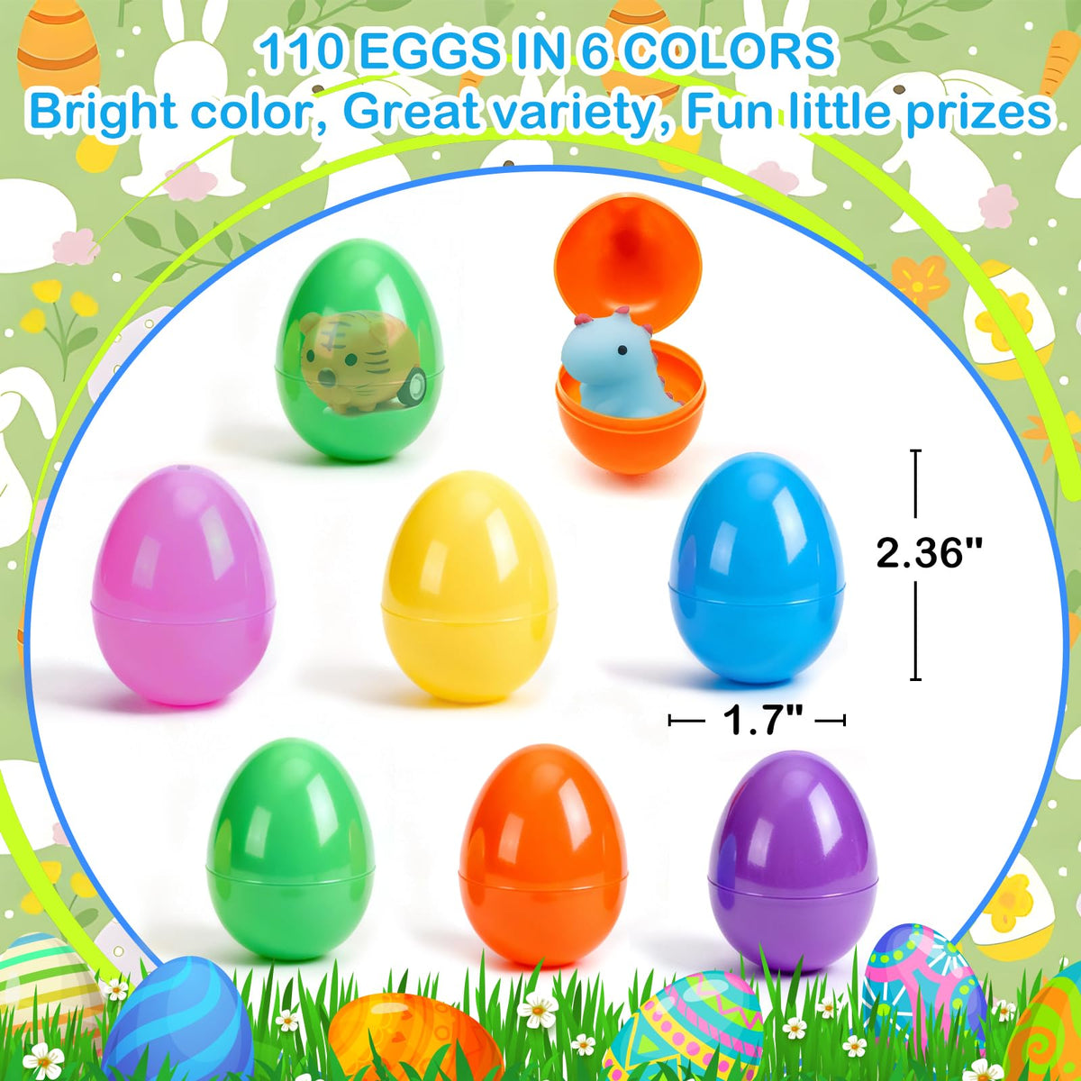 Beanumerous eggs come ready-to-use straight from the box.