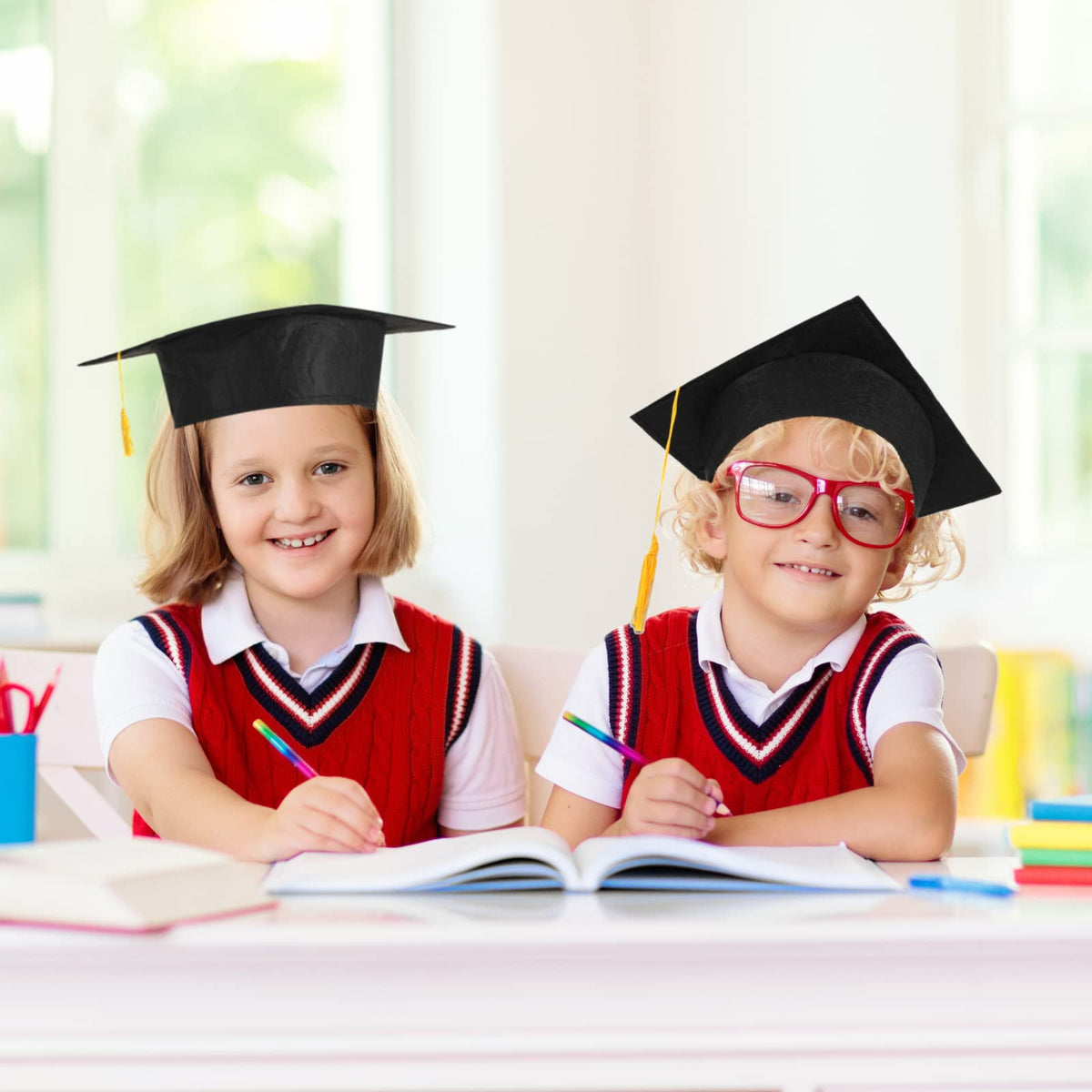 BeapTcely preschool graduation cap prop for photos and decor