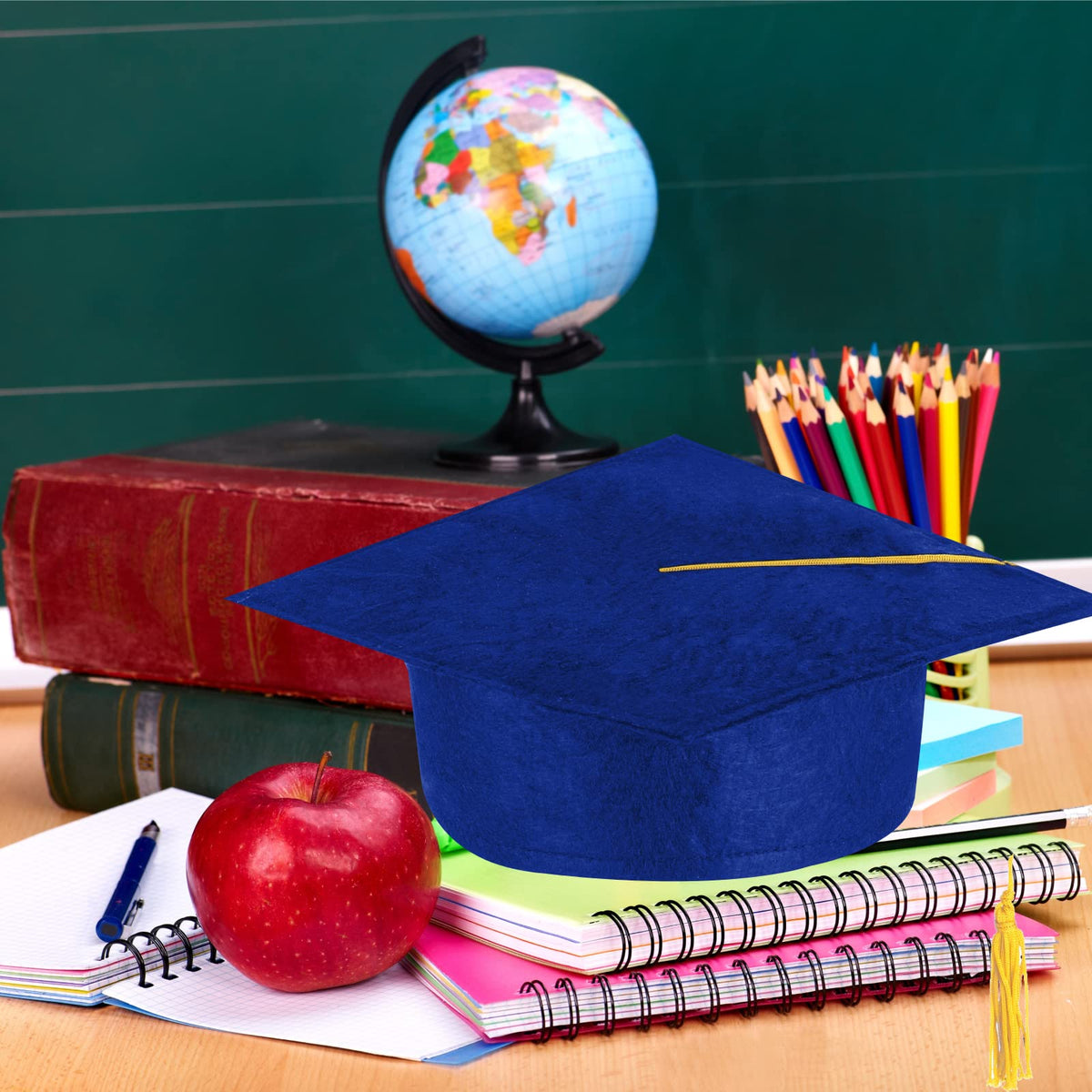BeapTcely grad cap props for party decor and backdrops