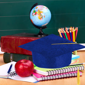 BeapTcely grad cap props for party decor and backdrops