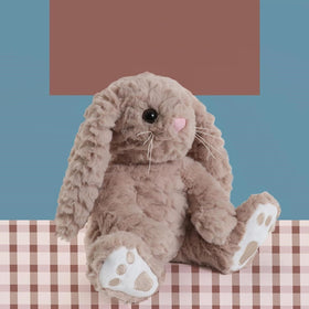 Bearington Bunny plush - travel-friendly friend for on-the-go comfort.