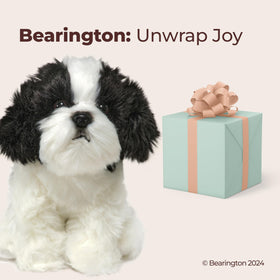 Bearington Butch stuffed dog, gift-ready for kids and animal lovers