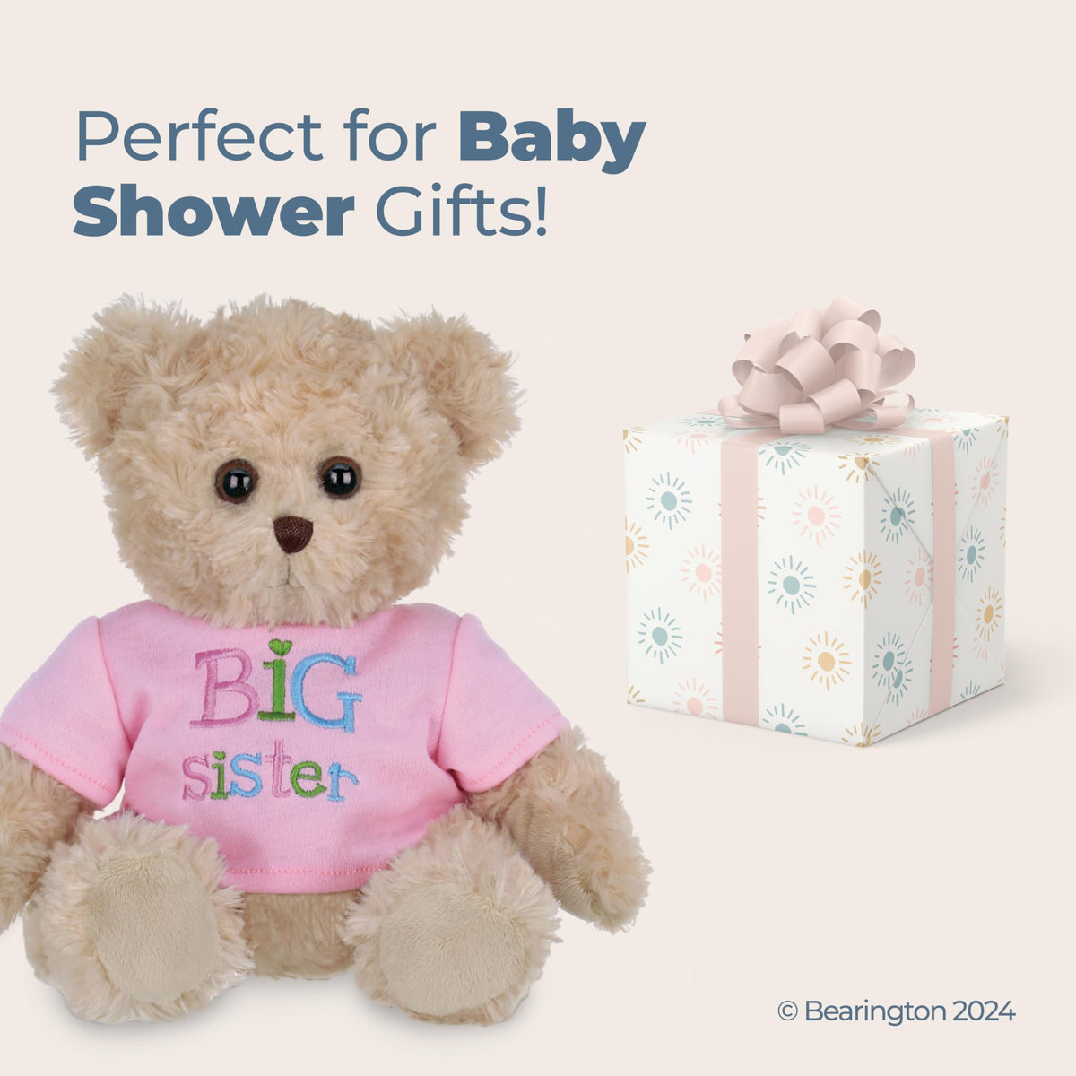 Bearington Collection logo featured on premium plush packaging.