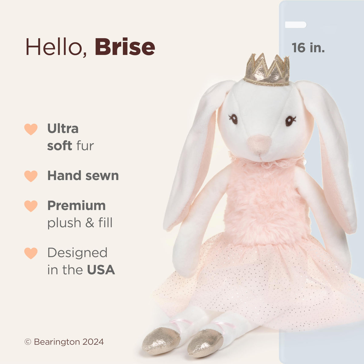Bearington Collection soft plush fur closeup highlighting premium materials for comforting hugs