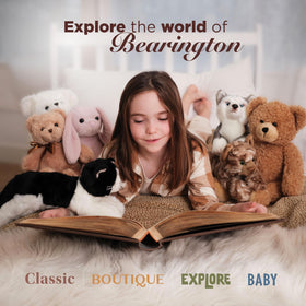 Bearington Creamy Easter Bunny plush elevates seasonal decor and cuddle moments.