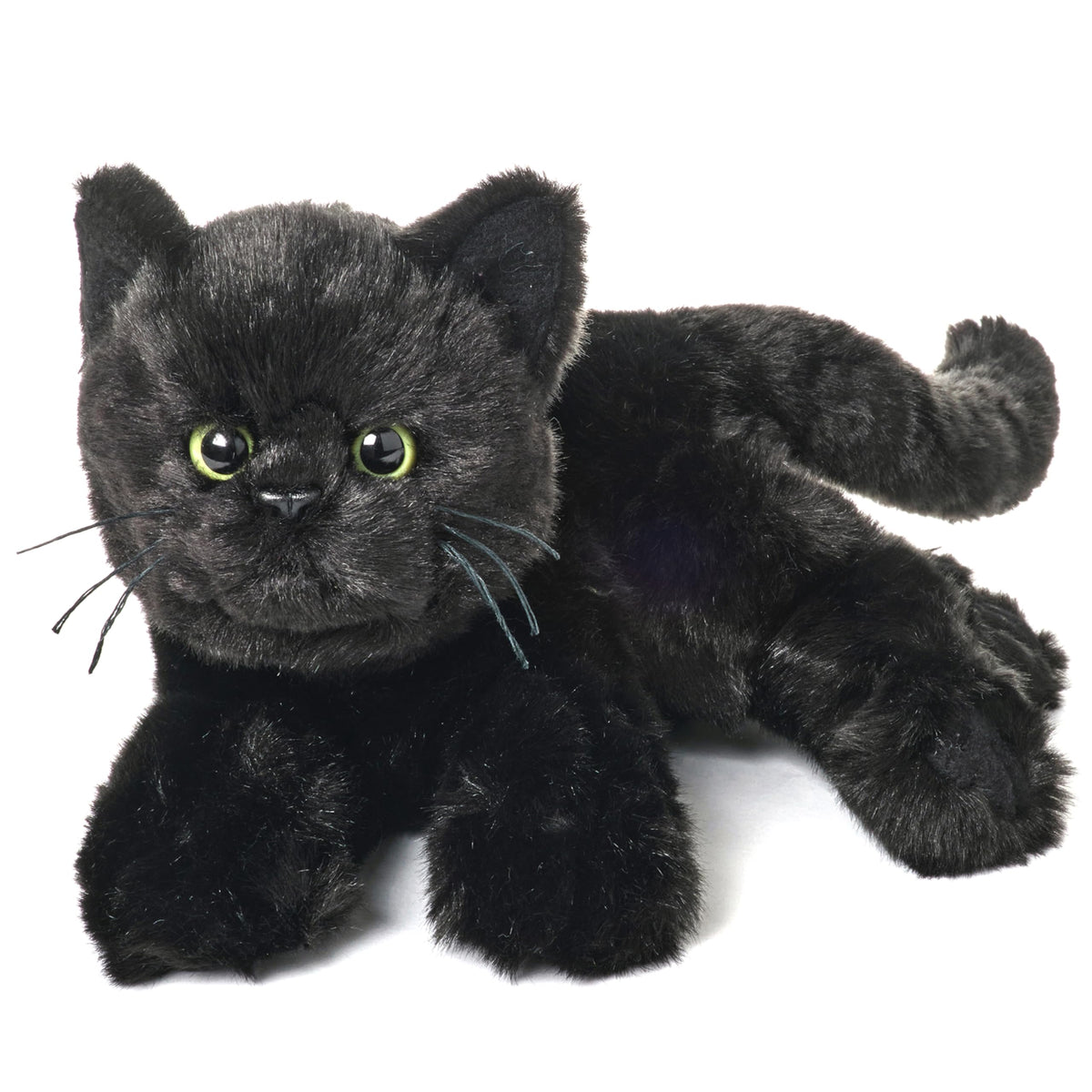 Bearington Jinx black cat plush face perfect for imaginative play and cozy hugs