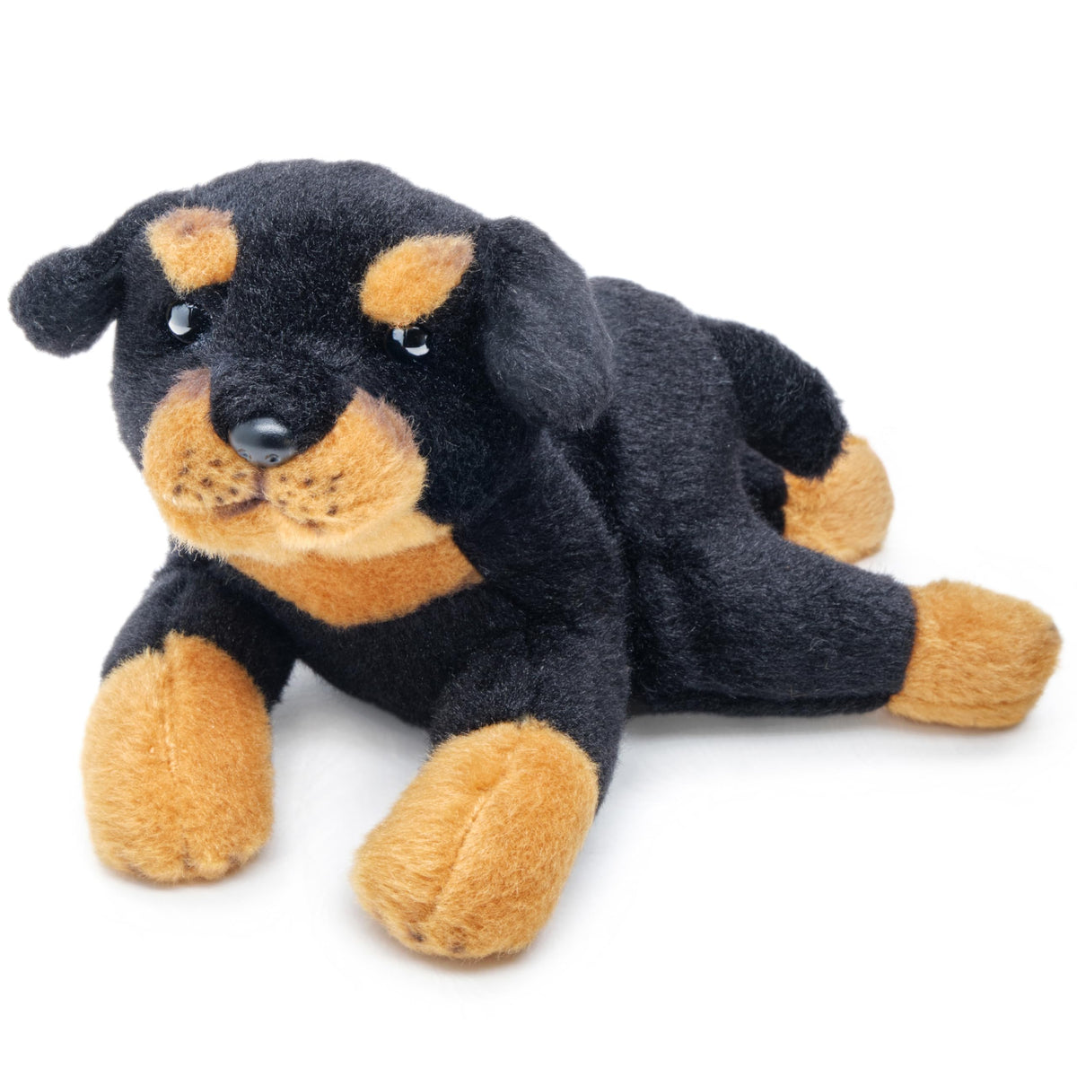 Bearington Lil' Gunner Rottweiler plush 8-inch cuddle toy for imaginative play