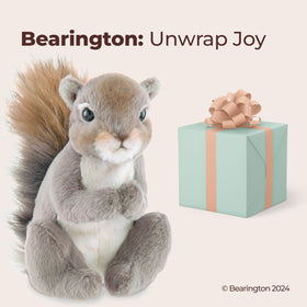 Bearington Lil' Peanut Squirrel makes a gift-ready plush for celebrations