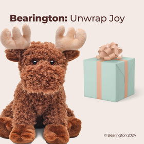 Bearington Morton moose stuffed animal makes a thoughtful kid gift.