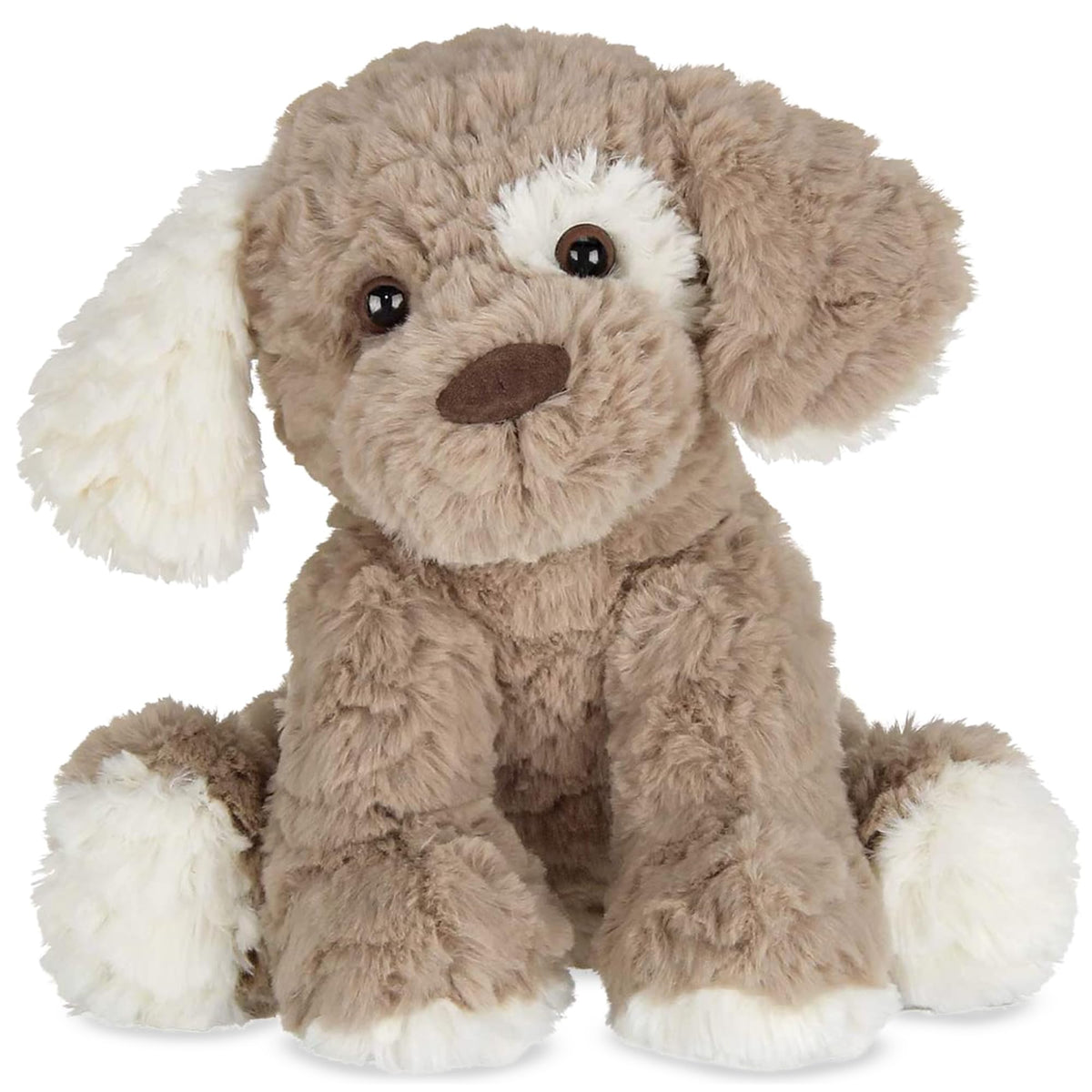 Bearington Pal dog plush with ultra-soft fur invites cozy cuddles and imaginative play.