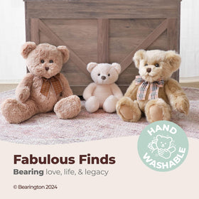 Bearington Sicky Vicky Teddy Bear 10-inch plush ideal for kids