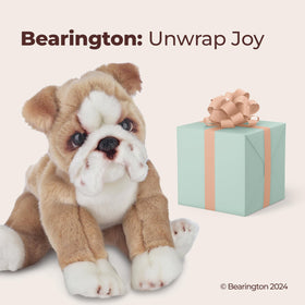 Gift-ready Bearington Tug plush ideal for birthdays and holidays.