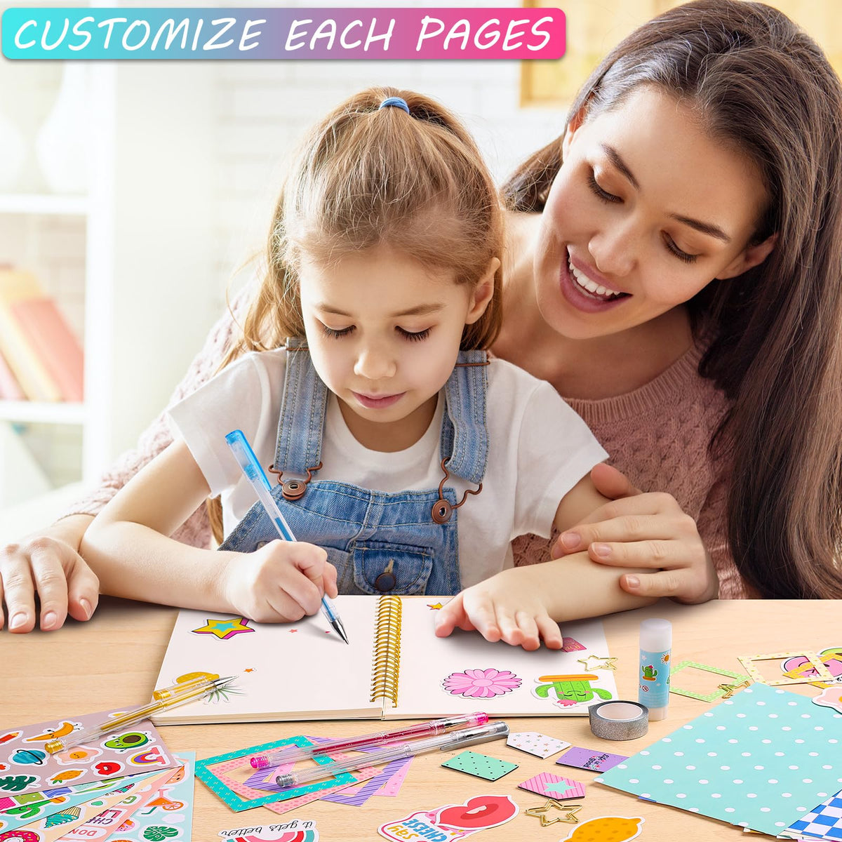 BEARUN gel pens set with smooth, vibrant ink for bold notes