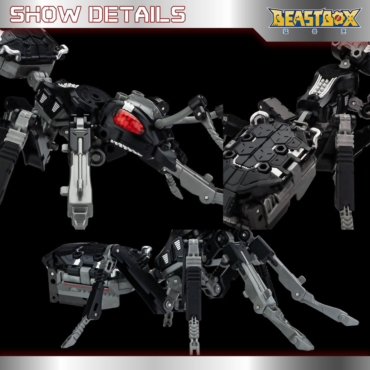BEASTBOX BB-73 Deathmatch highlights adjustable joints for dynamic posing.