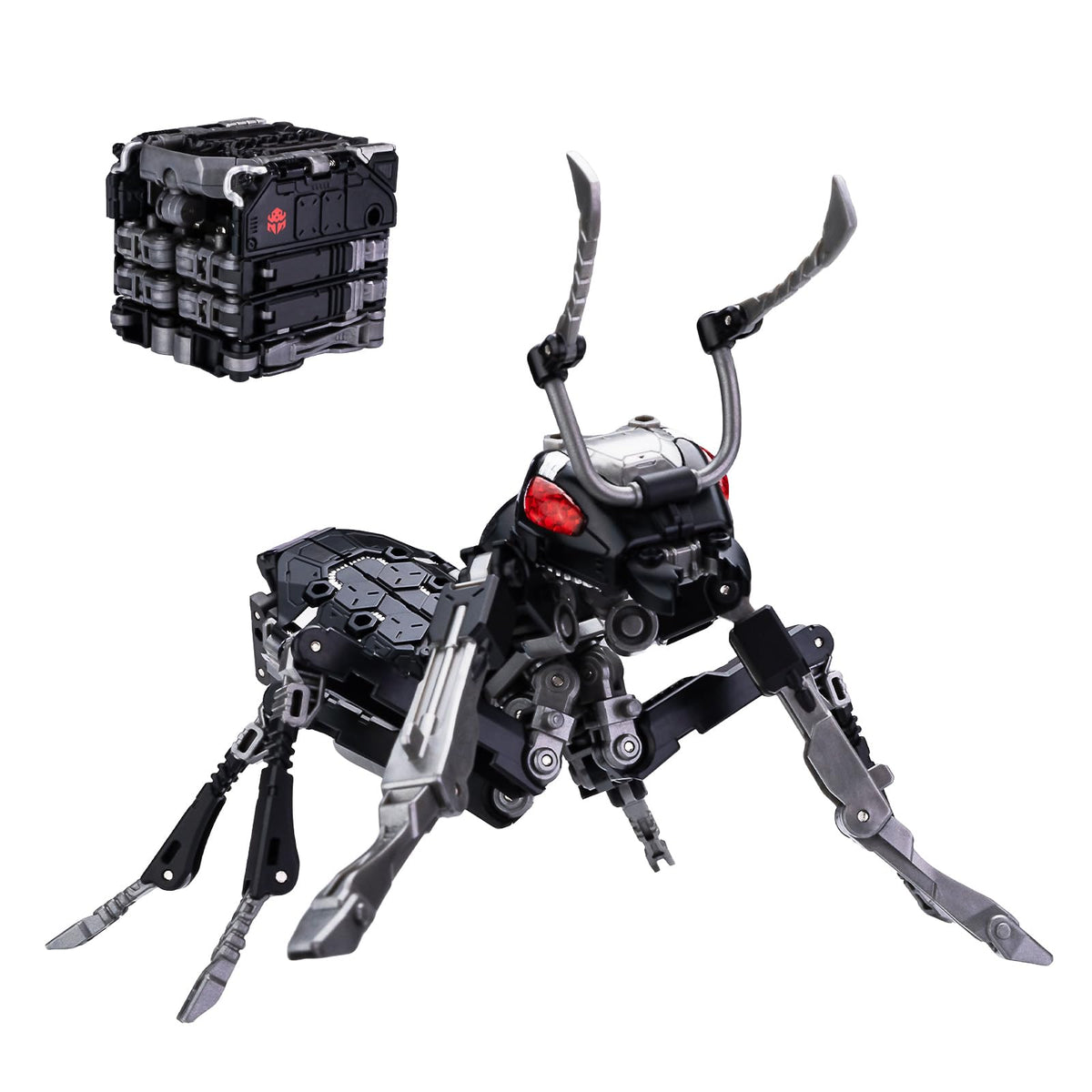 BEASTBOX BB-73 Deathmatch cube form for compact desk display and space-saving storage.