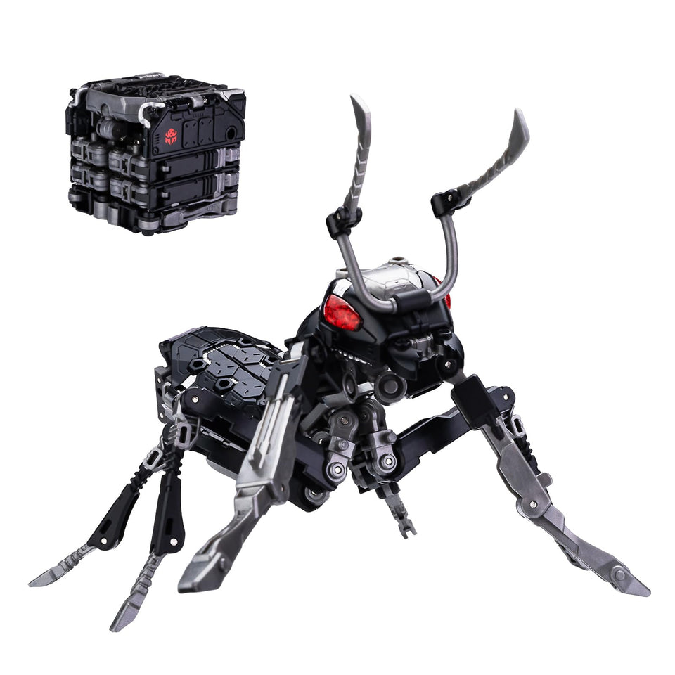 BEASTBOX BB-73 Deathmatch cube form for compact desk display and space-saving storage.