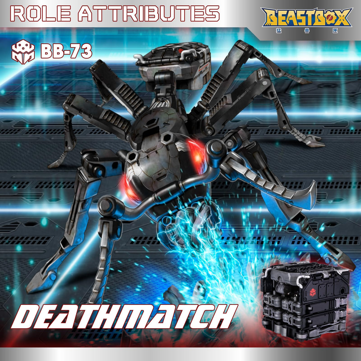 BEASTBOX BB-73 Deathmatch instruction manual supports quick transformations.