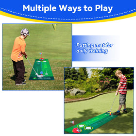 Beautiq portable cart with shoulder strap for convenient cleanup and on-the-go play.