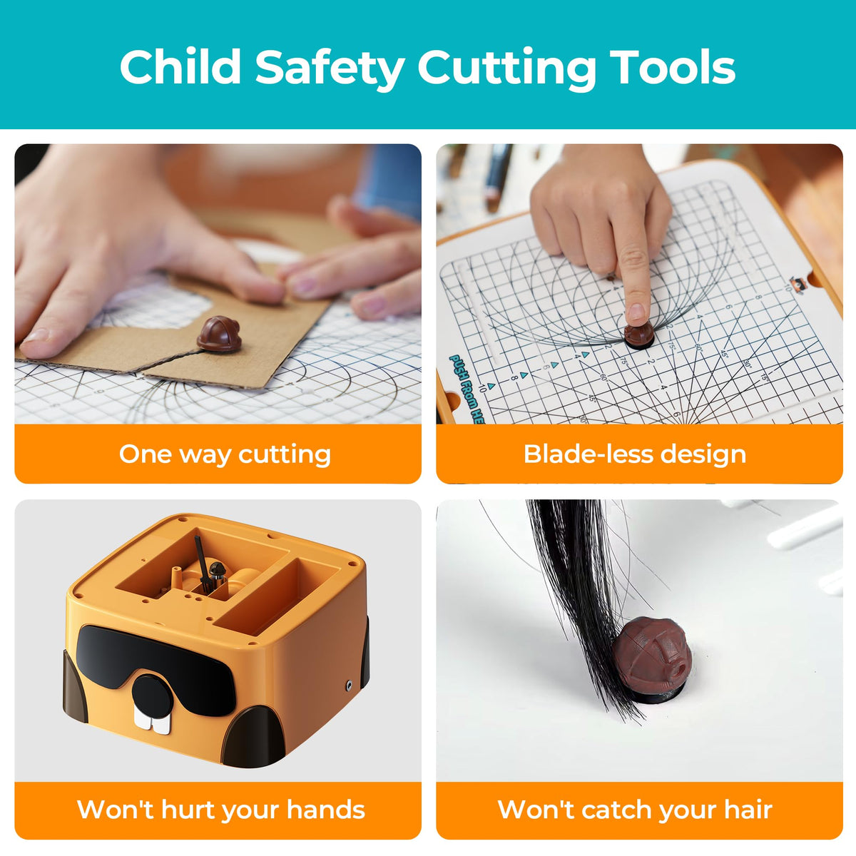 BEAVERBOT Cardboard Cutter, kid-friendly design for safe crafting.