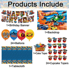 Beavistalon hot car backdrop creates a photo-worthy focal point for parties.