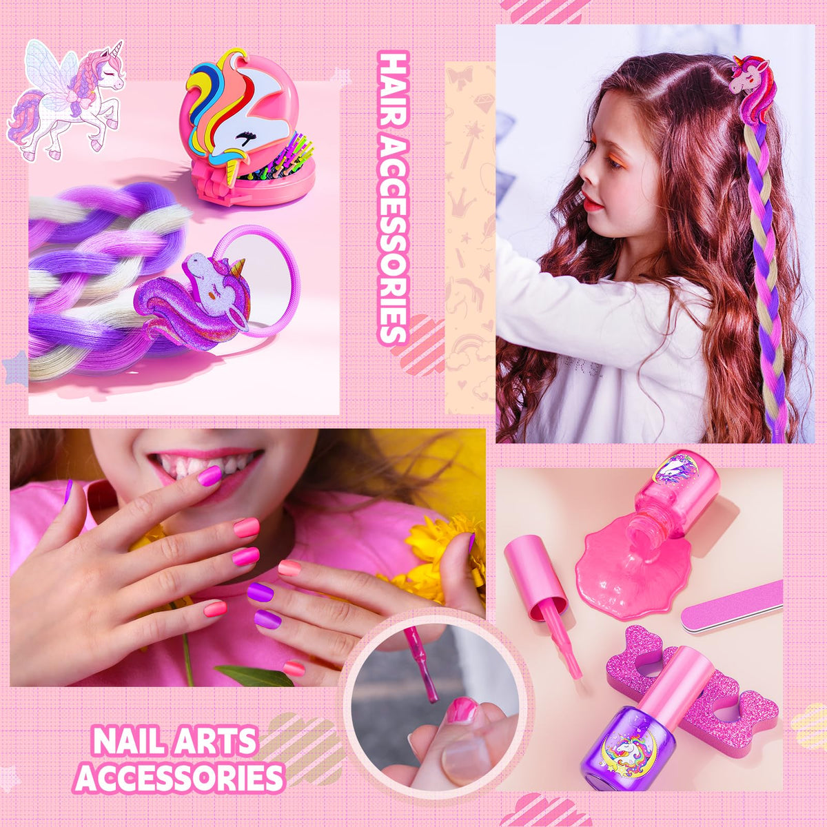 Beayuck soft makeup brush set for tiny hands