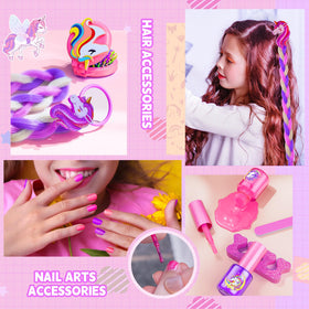 Beayuck washable makeup, water-soluble formula cleans easily with warm water.