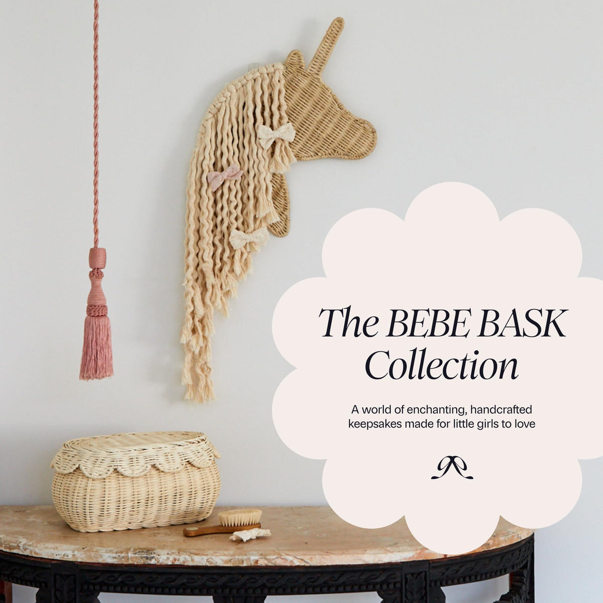 BEBE BASK sustainable seagrass construction supports natural materials