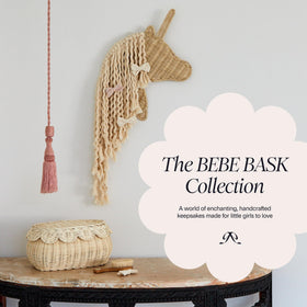 BEBE BASK sustainable seagrass construction supports natural materials