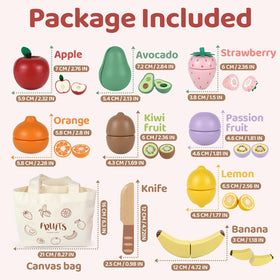 Beberolen lemon play fruit supports color learning and role play
