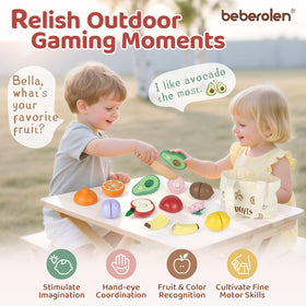 Beberolen passion fruit play set for colorful pretend meals and sharing