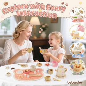 Beberolen Tea Party Set cookies add tasty props for storytelling tea parties