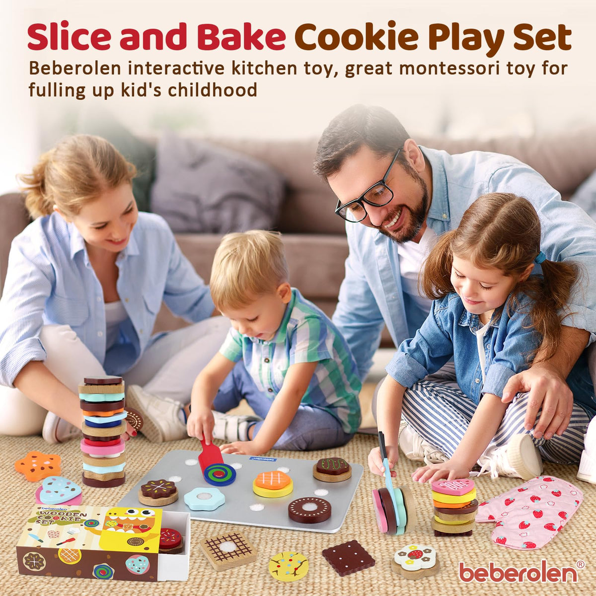Beberolen packaging gift ready for screen free play
