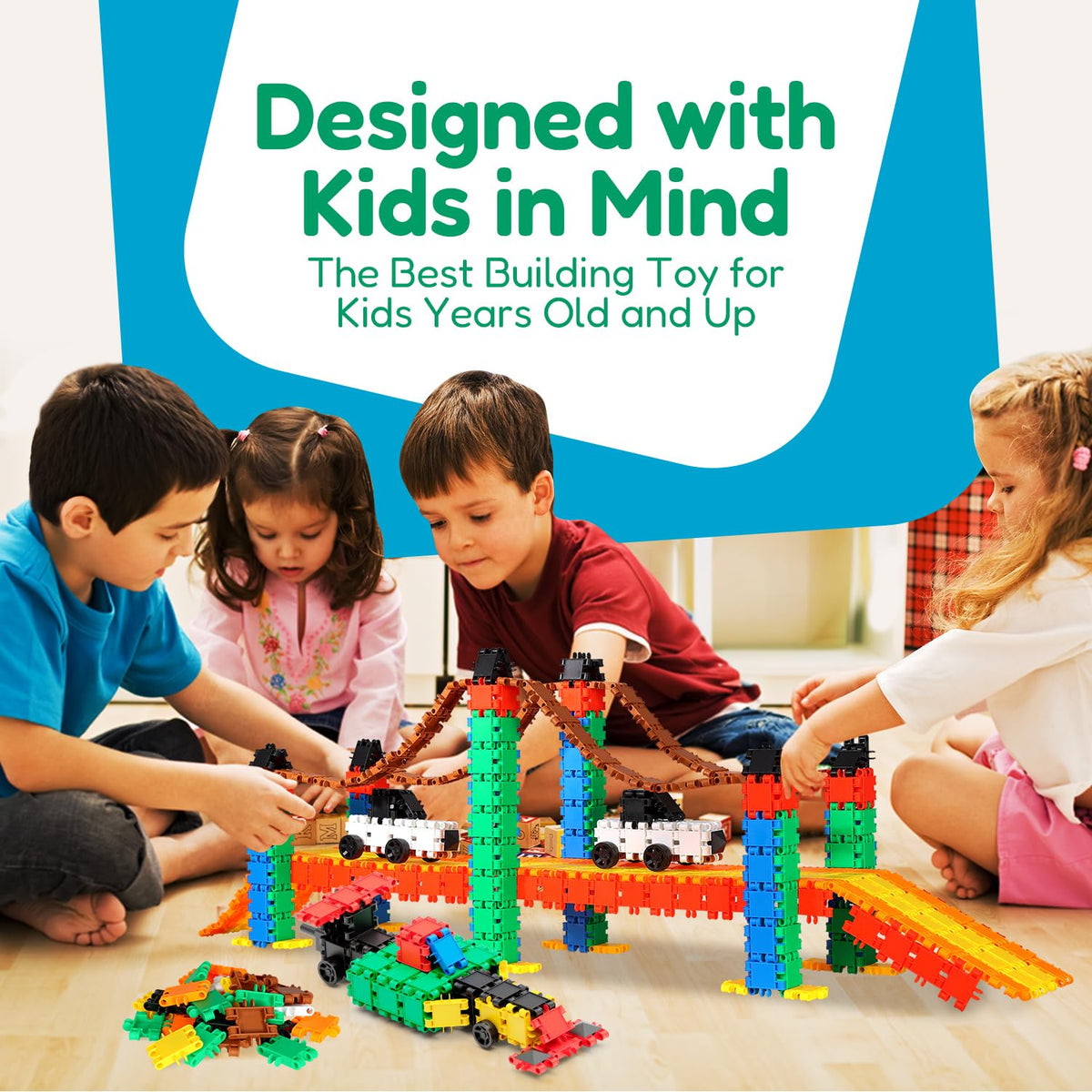 BEBLOX safety with non-toxic, BPA-free materials ensures worry-free play.