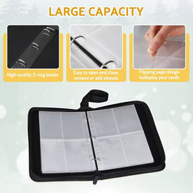 Bebomne binder featuring three metal D-rings for sturdy sheet storage