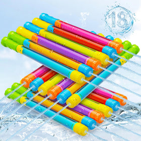 BebouToye 18pcs water gun blaster with 40ft range ideal for outdoor battles