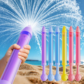 BebouToye sparkle spray burst water gun for kids enhances pool play.