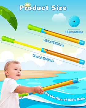 BebouToye water blaster suited for beach, pool, and backyard activities