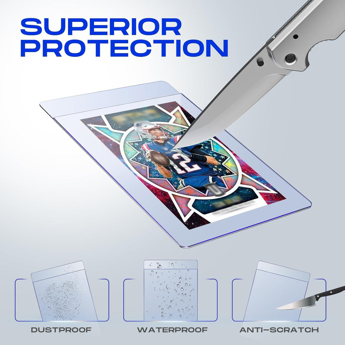 BEBRINI submission protectors for PSA submissions keep cards safe.