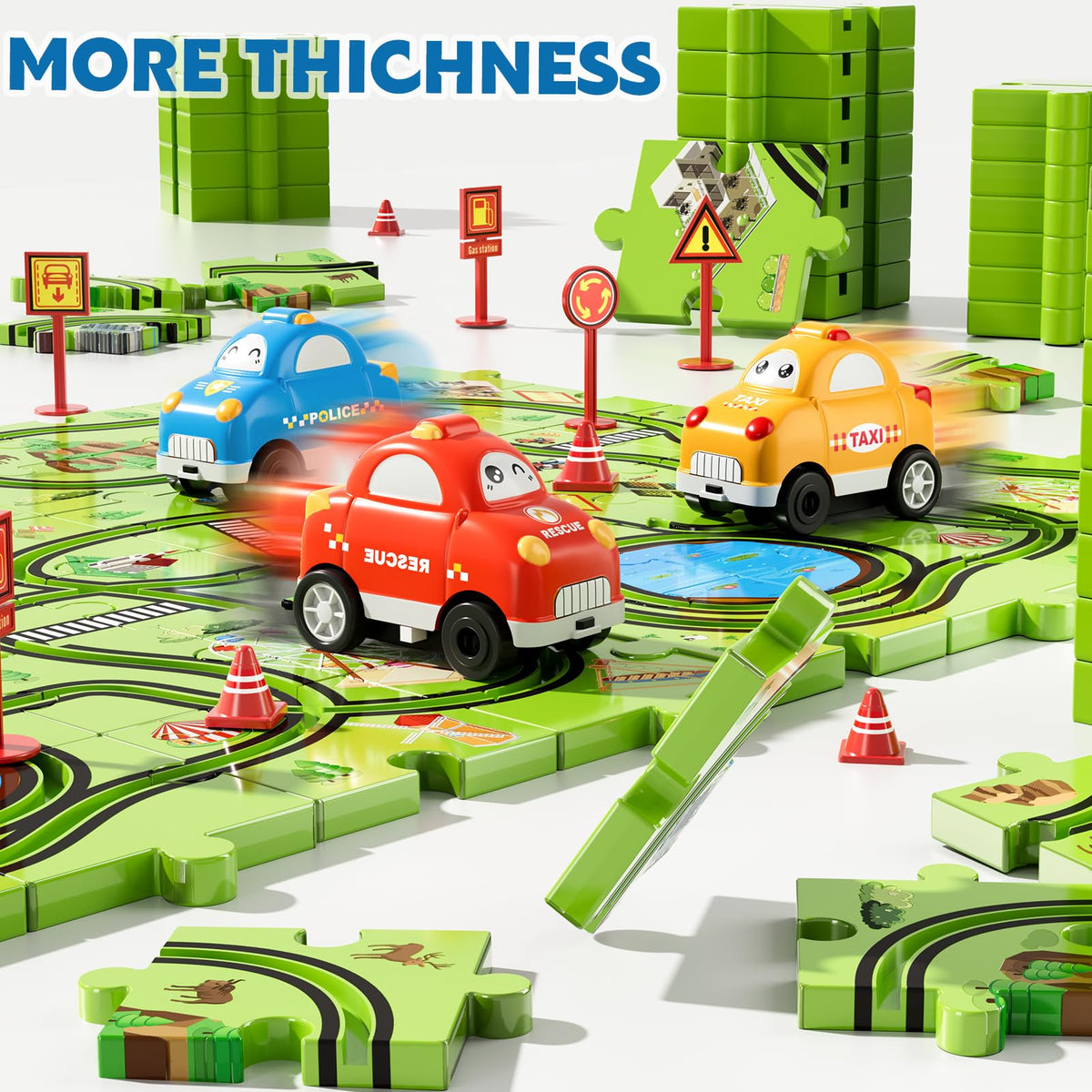 Beby Buty road signs guide track building sessions