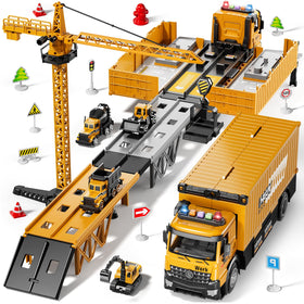 Beby Buty carrier truck race track front view encourages active imaginative play