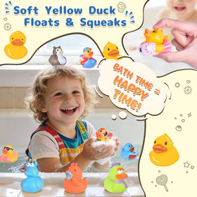 Vinyl BECEEL ducks are non-toxic and safety tested