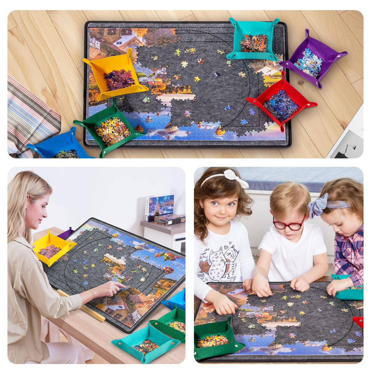 Becko US six-tray setup keeps pieces sorted during breaks and next-session setup
