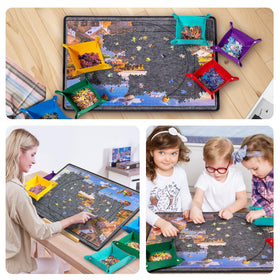 Becko US six-tray setup keeps pieces sorted during breaks and next-session setup