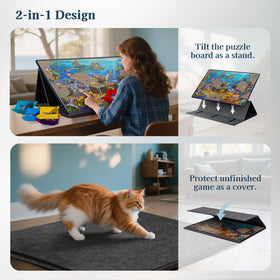 Becko US color-coded trays sort pieces by color for faster assembly