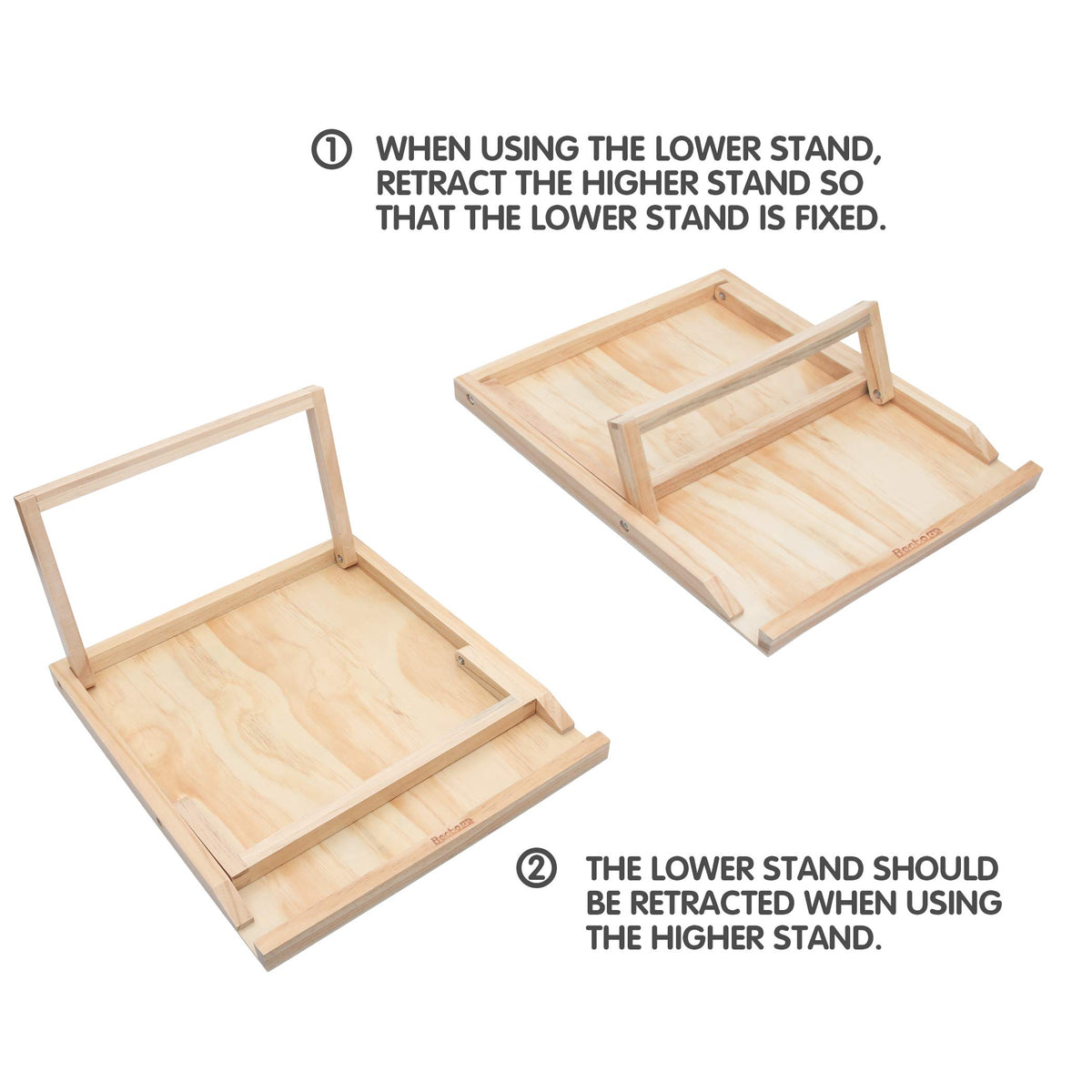 Becko US puzzle board surface in soft flannelette minimizes slipping