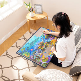 Becko US puzzle board supports up to 1000-piece puzzles smoothly